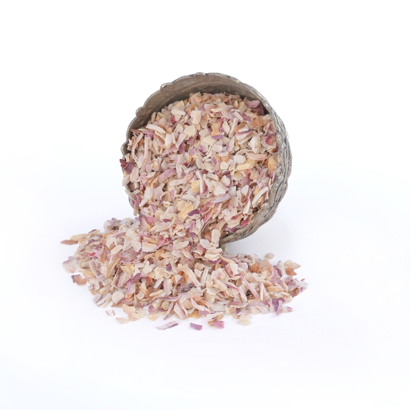 Dehydrated Pink Onion Chopped